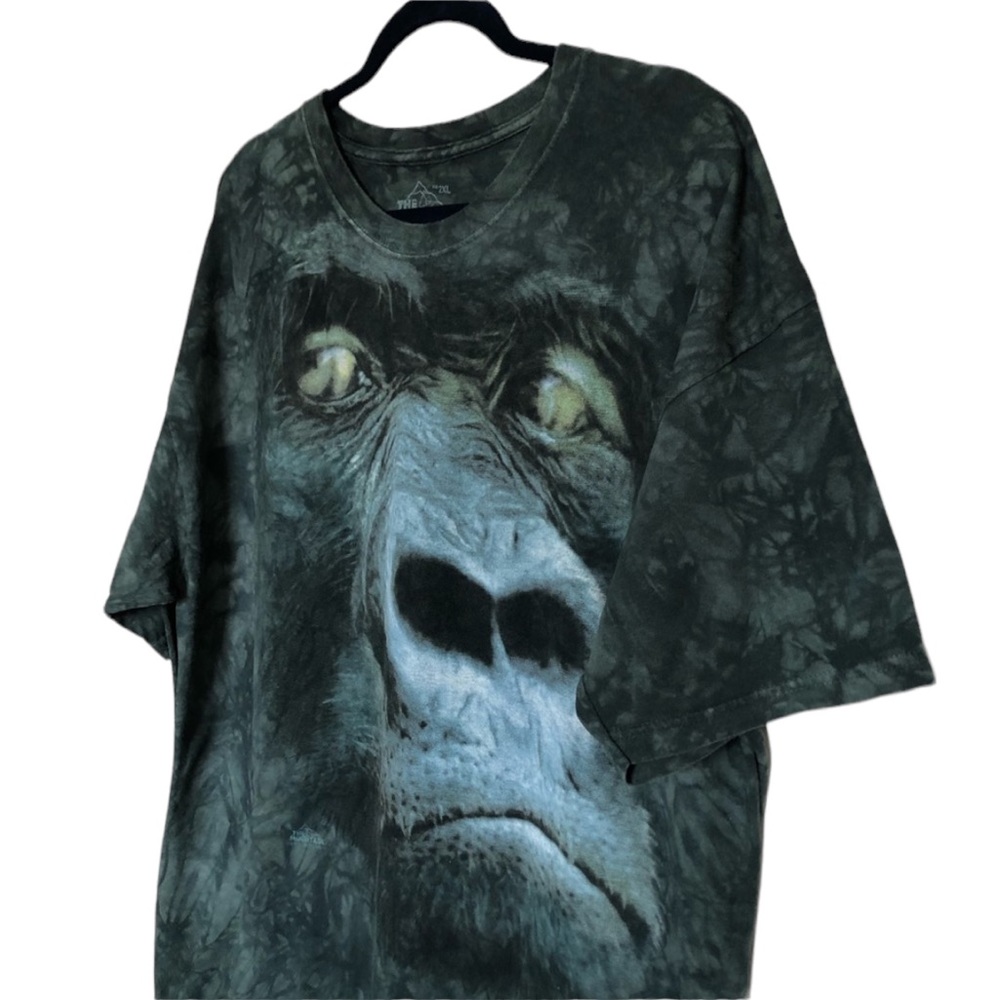 The Mountain Gorilla Face Tie Dye Tee Sz 2XL - Picture 3 of 6
